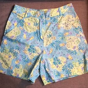 Lilly Pulitzer Shorts with Mice Print